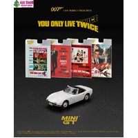 MINI GT James Bond - Toyota 2000GT Roadster "You Only Live Twice"  / English Blister Packaging - (PRE-ORDER)