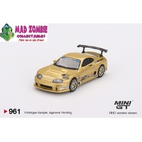 Mini GT 1/64 - Toyota Supra (A80) Top Secret GT-300 Top Secret Gold - (PRE-ORDER)