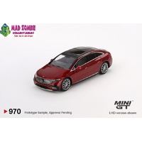 Mini GT 1/64 - Mercedes-Benz EQS 580 4MATIC Red Metallic - (PRE-ORDER)