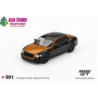 Mini GT 1/64 - Bentley Flying Spur Orange Flame / Onyx - (PRE-ORDER)