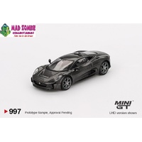 MINI GT 1/64 - Jaguar C-X75 Test Car - Carbon Fiber - PRE-ORDER
