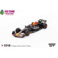 MINI GT 1/64 - Oracle Red Bull Racing RB20 #1 Max Verstappen 2024 F1 2024 Bahrain GP Winner - PRE-ORDER