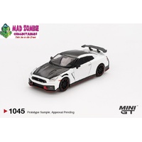 MINI GT 1/64 - Nissan GT-R Nismo 2024 Brilliant White Pearl - PRE-ORDER