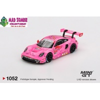 MINI GT 1/64 - Porsche 911 GT3 R #77 AO Racing 2024 IMSA ROAD AMERICA - PRE-ORDER