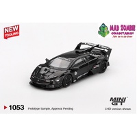 MINI GT 1/64 - Lamborghini LB-Silhouette WORKS MURCIELAGO GT Evo Black - PRE-ORDER