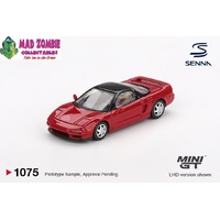 MINI GT 1/64 - Honda NS-X Prototype Midship Sports 1989 Ayrton Senna w/ Figure – Ayrton Senna Collection blister packaging - PRE-ORDER