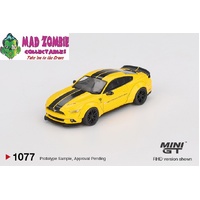 MINI GT 1/64 - LB-WORKS FORD MUSTANG Triple Yellow - PRE-ORDER