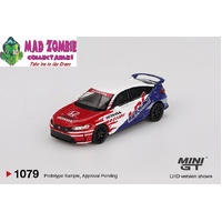 MINI GT 1/64 - Honda Civic TYPE R 2024 Pace Car HRC - PRE-ORDER
