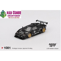 MINI GT 1/64 - Lamborghini Countach LB-WORKS Black (BLISTER PACK) - PRE-ORDER