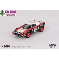 MINI GT 1/64 - Lancia Stratos HF #4 1978 Rally Sanremo Winner - PRE-ORDER