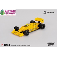 MINI GT 1/64 - Lotus 99T #12 Ayrton Senna 1987 Monaco Grand Prix Winner / (BLISTER PACKAGING) - PRE-ORDER