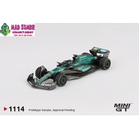 MINI GT 1/64 - Aston Martin AMR24 #18 Lance Stroll - 2024 F1 2024 Canadian GP - PRE-ORDER