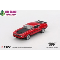 MINI GT 1/64 - Ford Mustang Mach1 1971 Race Red - PRE-ORDER