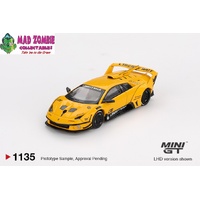 MINI GT 1/64 - LB-Silhouette WORKS MURCIELAGO GT Evo Yellow - PRE-ORDER