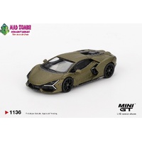 MINI GT 1/64 -  Lamborghini Revuelto Verde Gea Matte - PRE-ORDER