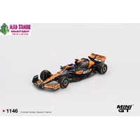 MINI GT 1/64 - McLaren MCL38 - #81 Oscar Piastri - 2024 F1 2024 Hungarian GP Winner - PRE-ORDER