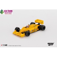 MINI GT 1/64 - Lotus 99T #11 Satoru Nakajima 1987 Monaco Grand Prix - PRE-ORDER