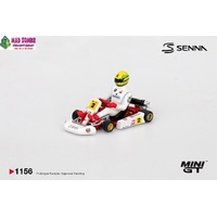 MINI GT x KAIDO HOUSE 1/64 - Senna Kart #2 Ayrton Senna da Silva - 1993 Masters of Paris-Bercy / Blister packaging - PRE-ORDER