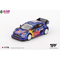 MINI GT 1/64 - Ford Puma Rally1 #55 M-Sport Ford WRT 2025 Rally Monte-Carlo - PRE-ORDER