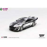 MINI GT 1/64  - Shelby GT500 Dragon Snake Concept Chrome Silver - (PRE-ORDER)