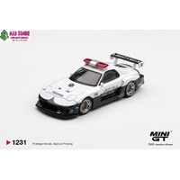 MINI GT 1/64  - MAZDA RX-7 LB-Super Silhouette Police - (PRE-ORDER)