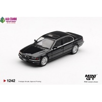 MINI GT 1/64  - BMW 750IL Black Sapphire - (PRE-ORDER)
