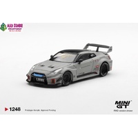MINI GT 1/64  - NISSAN LB-Silhouette WORKS GT 35GT-RR Ver.1 Matt Grey - (PRE-ORDER)