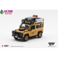 MINI GT 1/64  - Land Rover Defender 90 1985 Camel Trophy Borneo Team Japan - (PRE-ORDER)