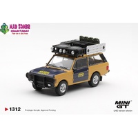 MINI GT 1/64  - Range Rover 1981 Camel Trophy Sumatra H.Fischer & W.Bays - (PRE-ORDER)