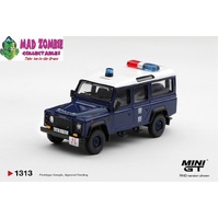 Mini GT 1/64 - Land Rover Defender 110  Royal HK Police Tai Po District HK Exclusive  / Blister Packaging - (PRE-ORDER)