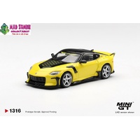MINI GT 1/64  - Nissan Z VeilSide FFZ400 Ikazuchi Yellow - (PRE-ORDER)