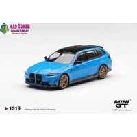 MINI GT 1/64  - BMW M3 M Performance Touring Riviera Blue - (PRE-ORDER)