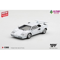 MINI GT 1/64 - Lamborghini Countach LP500S White - PRE-ORDER