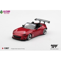 MINI GT 1/64 - Mazda Miata MX-5 (ND) Pandem Kodo Red - PRE-ORDER