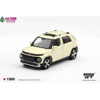 Mini GT 1/64 - Hyundai Casper Butter Cream Yellow Pearl - (PRE-ORDER)