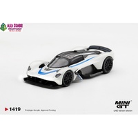 Mini GT 1/64 - Aston Martin Valkyrie Escaping White - (PRE-ORDER)
