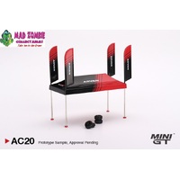 Mini GT 1/64 - Paddock Service Tent Set - ADVAN
