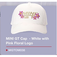 White with Pink Floral Logo