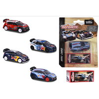 Majorette 1:64 Scale -WRC Series set of 4
