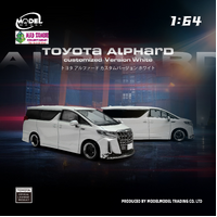Model Model 1/64 - Toyota Alphard Customized Version White - (PRE-ORDER)