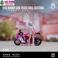 MoreArt 1/64 Scale - KTM Bunny Girl Rider Doll Costume (Resin Figure) - (PRE-ORDER)