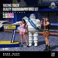 MoreArt 1/64 Scale -Car Drift Turntable Scene Model 01 - (PRE-ORDER)