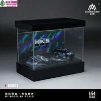 MoreArt 1/64 Scale - HKS Painted Dual Rotating Exhibition Hall - (PRE-ORDER)