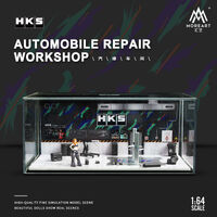 MoreArt - 1/64 Scale Auto Maintenanace Shop Diorama - HKS