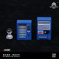 MoreArt 1/64 Scale - Pepsi-Cola vending machine set (Lighted) - (PRE-ORDER)