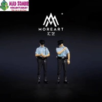 MoreArt 1/64 Scale - Police Figure Set (Resin Model) - (PRE-ORDER)