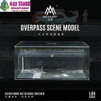 MoreArt - 1/64 Scale Garage Theme with LED Light - Nissan Auto Show Diorama
