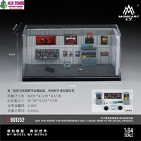 MoreArt 1/64 Scale - Automobile Maintenance Workshop Scene - (PRE-ORDER)