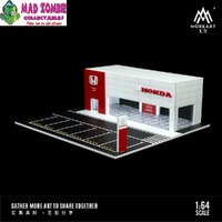 MoreArt - 1/64 Scale - Honda 4S Showroom with Parking Lot