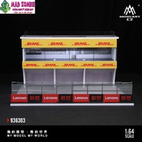 MoreArt 1/64 Scale -  Porsche Carrera Cup Asian 3D Room Scene - (Lighted) - (PRE-ORDER)